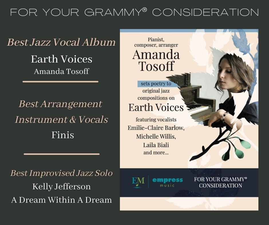 For your Grammy Consideration! - Amanda Tosoff